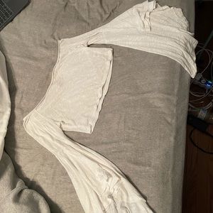Emma and sam white bell sleeve top